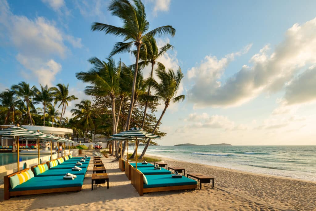 Beach Strand Hotel auf Koh Samui Meer