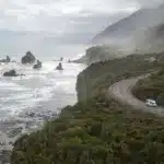 Metropolen Neuseeland Rundreise Strasse Camper Meer Westküste