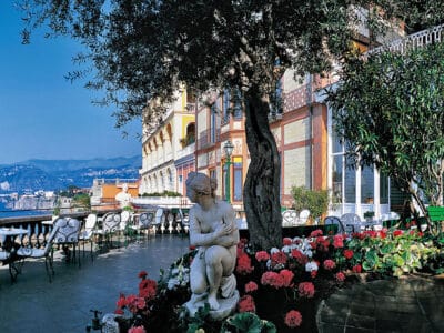 Panorama Sicht Terrasse Amalfi Küste Hotel Excelsior Vittoria