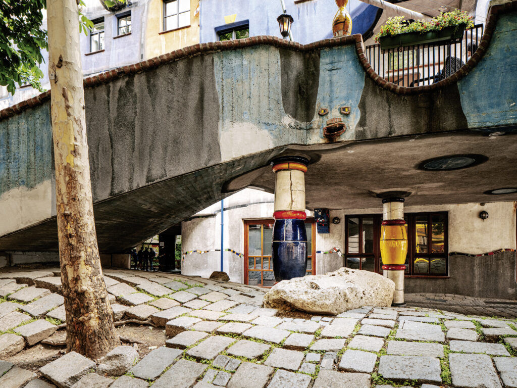 Das Hundertwasserhaus in Wien