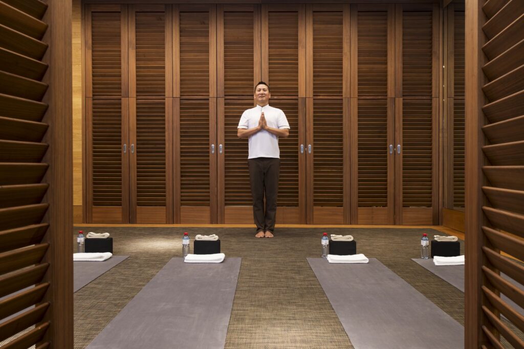 Yoga und Pilates Raum im The Health Club © Chedi Andermatt