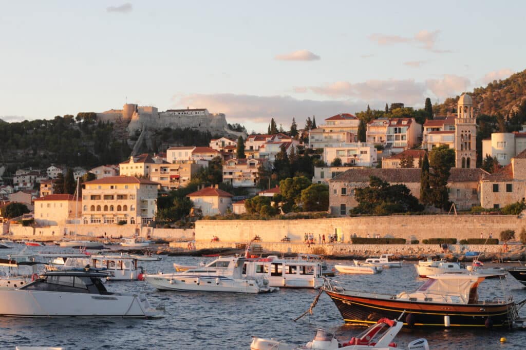 Der Hafen von Hvar © Maren Einfeldt