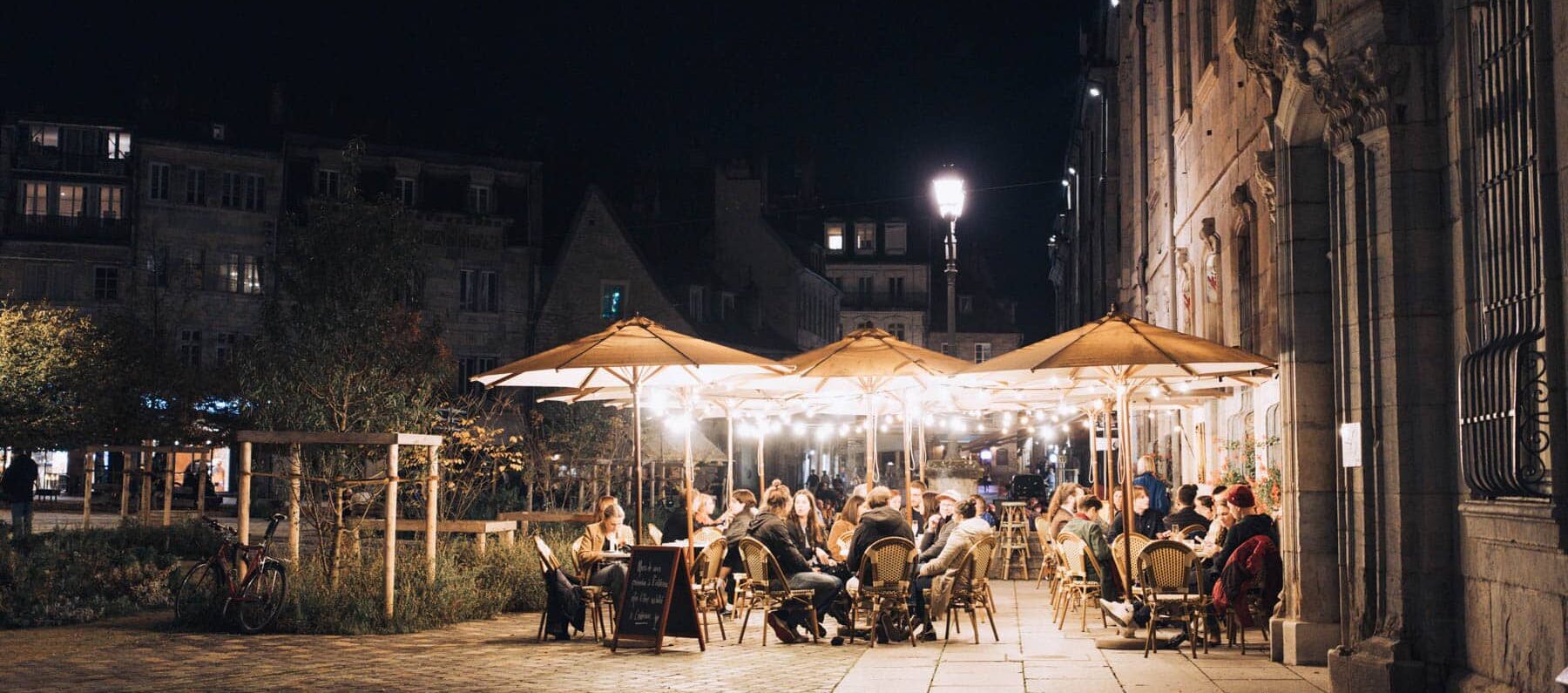 Besancon bei Nacht