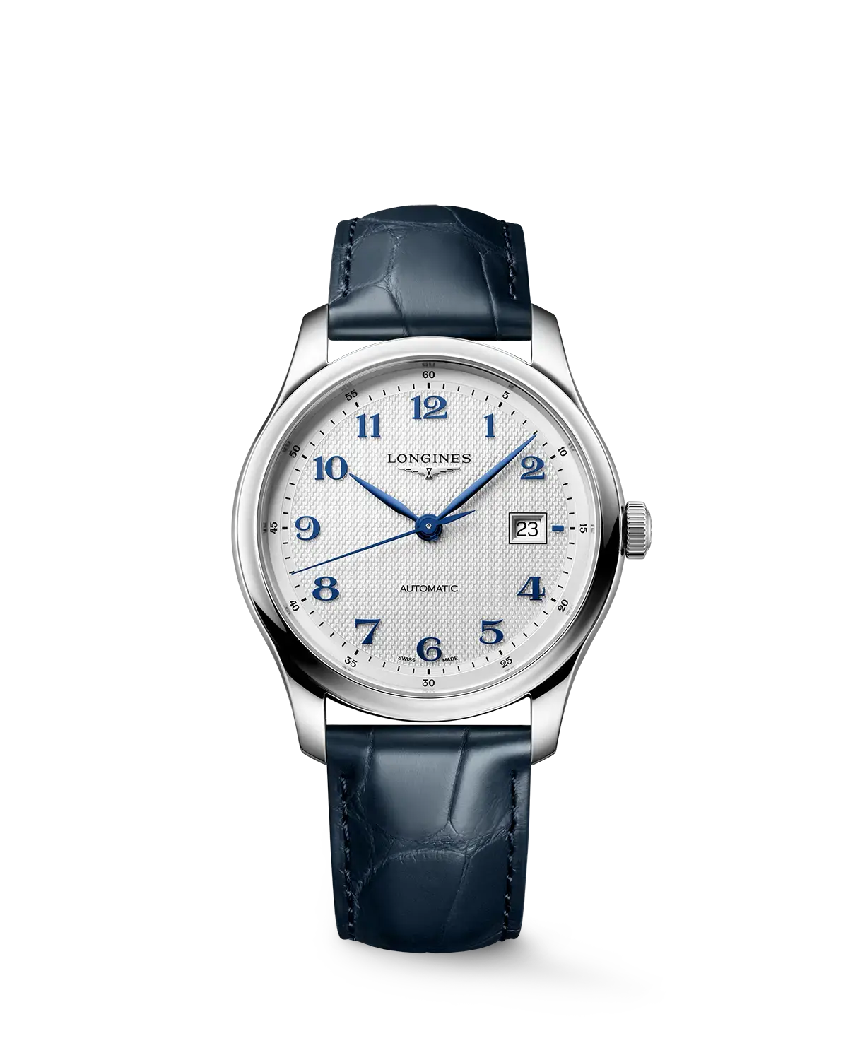 Longines Master Collection neu: Moderner Klassiker mit Gerstenkorn-Muster Das 41 Millimeter grosse Edelstahlgehäuse umschliesst ein Automatikwerk mit einer Gangreserve von 72 Stunden (Quelle: Longines).