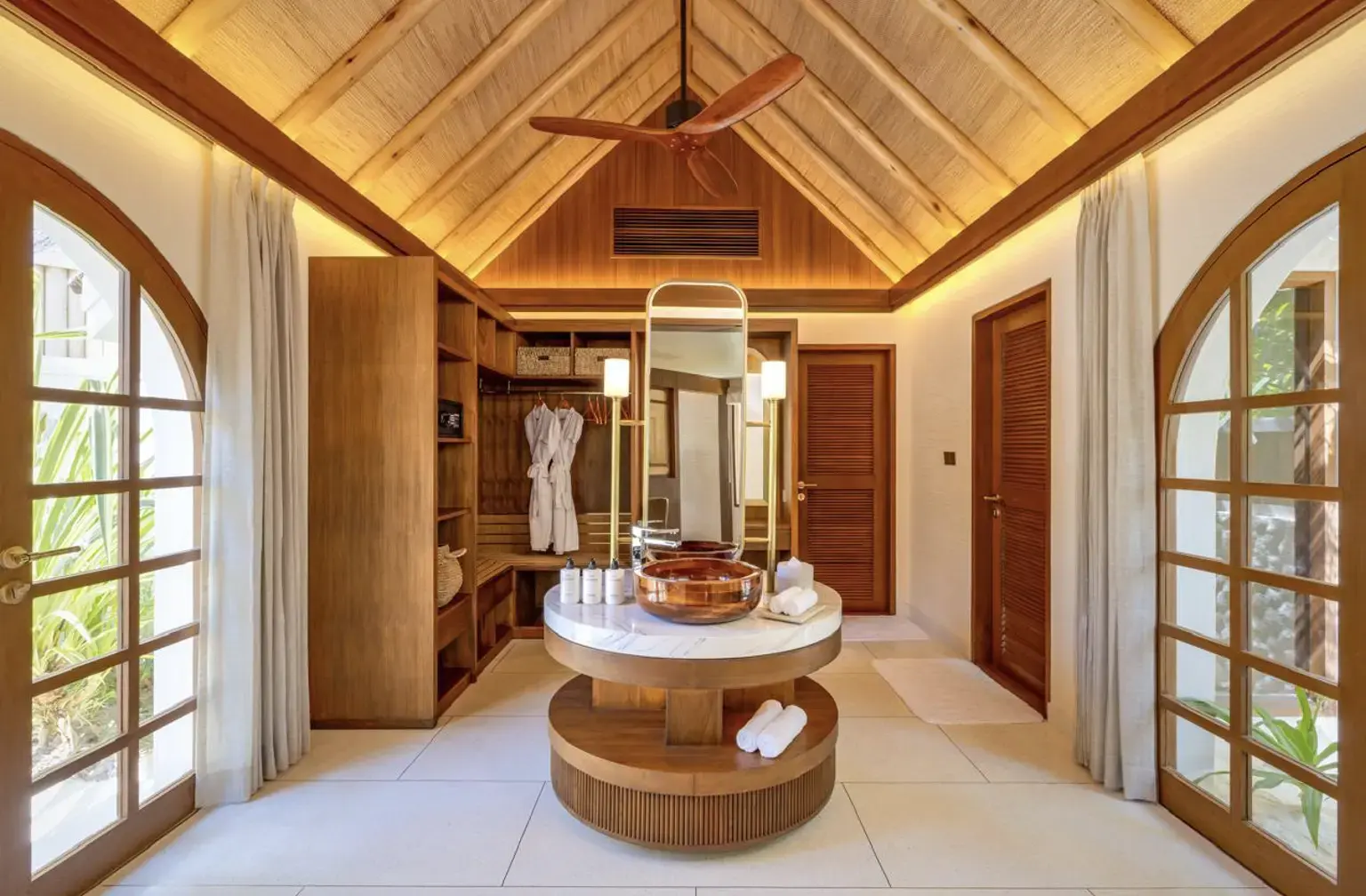 Solo Travel Malediven: Rah Gili neu entdecken mit SIX & SIX Villendetail auf Rah Gili Maldives, gestaltet fuer Solo Travel Malediven und Alleinreisende