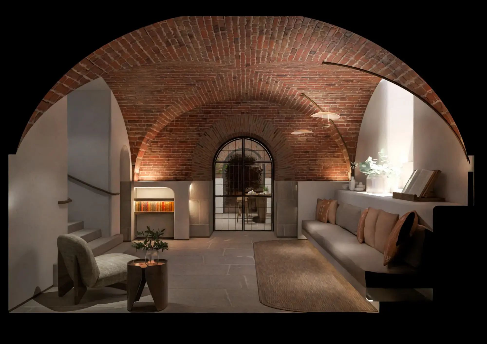 Six Senses Neueröffnungen 2027: Vier neue Hotels in Europa und Nahost Von Raphael Navot neu gestaltete Gewölbe im Six Senses Quexigal Palace