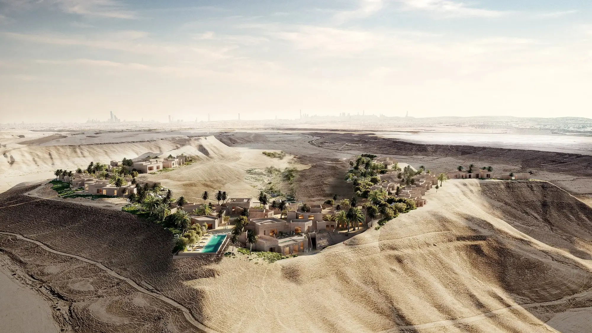Six Senses Wadi Safar in Saudi-Arabien, eine der Six Senses Neueröffnungen 2027, im traditionellen Najdi-Baustil
