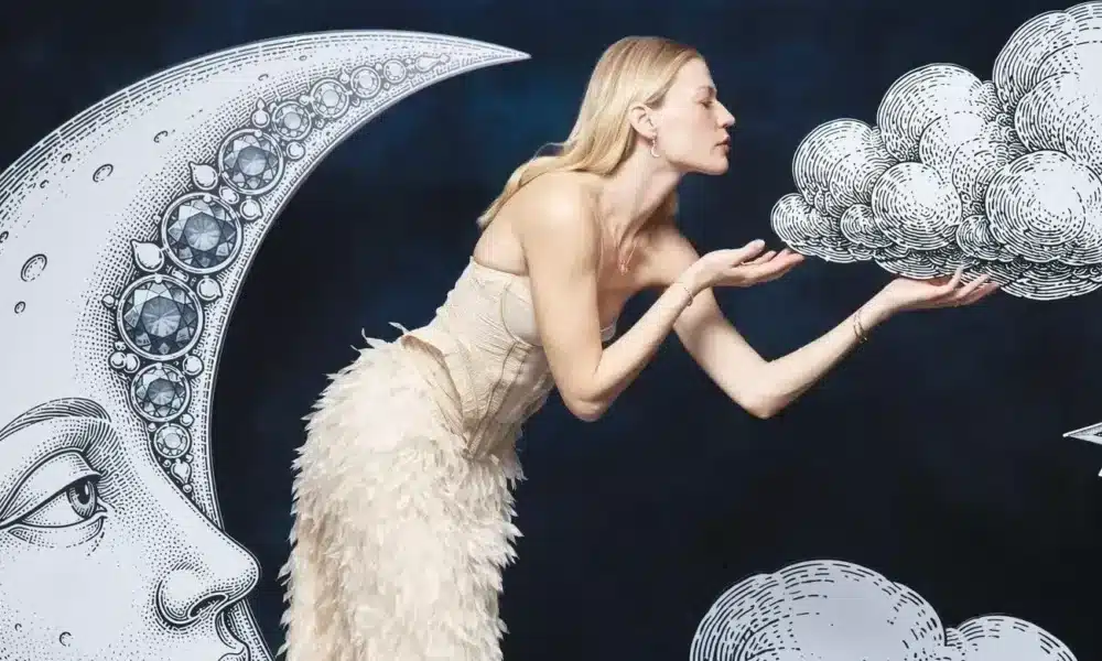 Thomas Sabo Weihnachtskollektion 2026: Kampagnenbild der Linie Midnight Sky mit Stern- und Mondmotiven