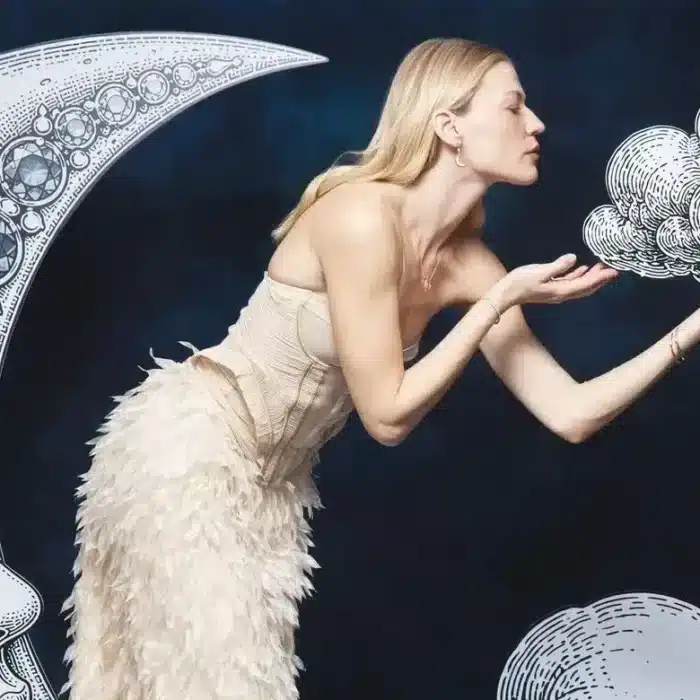 Thomas Sabo Weihnachtskollektion 2026: Kampagnenbild der Linie Midnight Sky mit Stern- und Mondmotiven